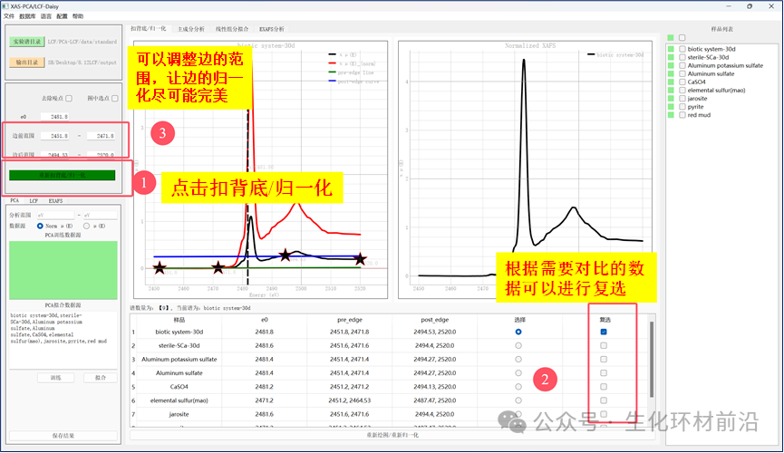 同步辐射XAFS数据半定量分析——🫣Athena VS XAS-PCA&LCF软件哪个好用