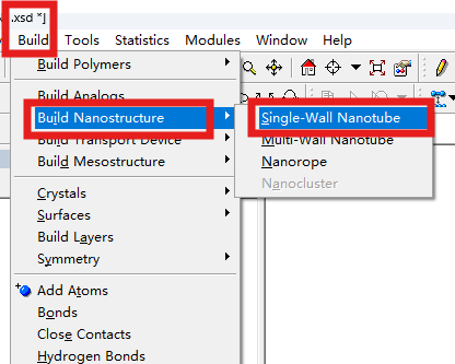 零基础也能学会！Materials Studio单壁碳纳米管建模教程