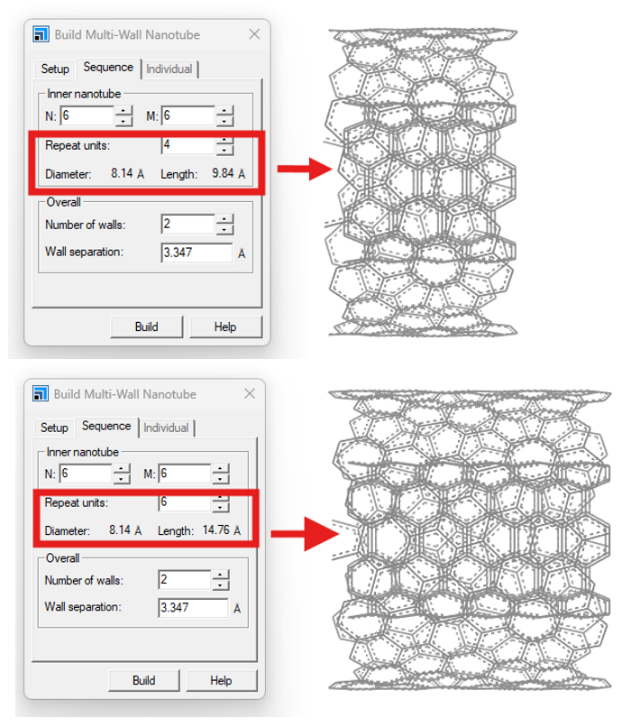 利用Materials Studio构建多壁碳纳米管：从入门到精通