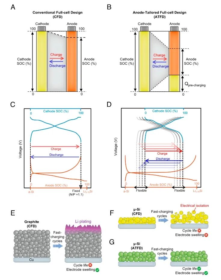 PNAS：定制μ-Si 负极助力快充锂离子电池