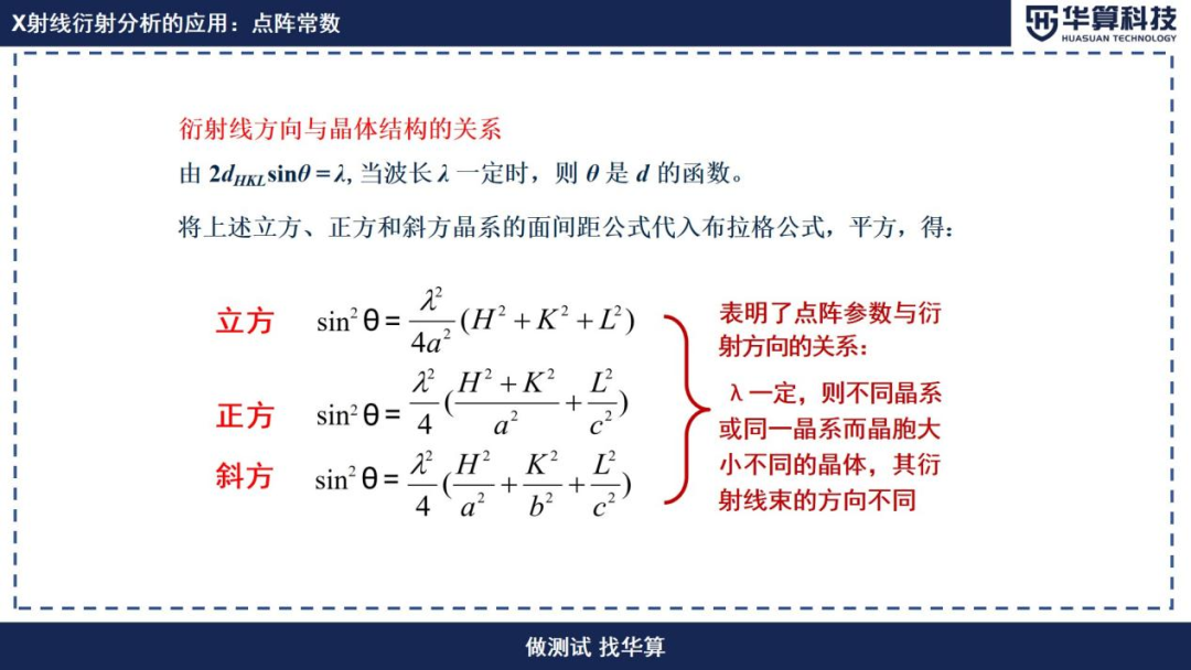 XRD衍射强度能说明哪些问题？