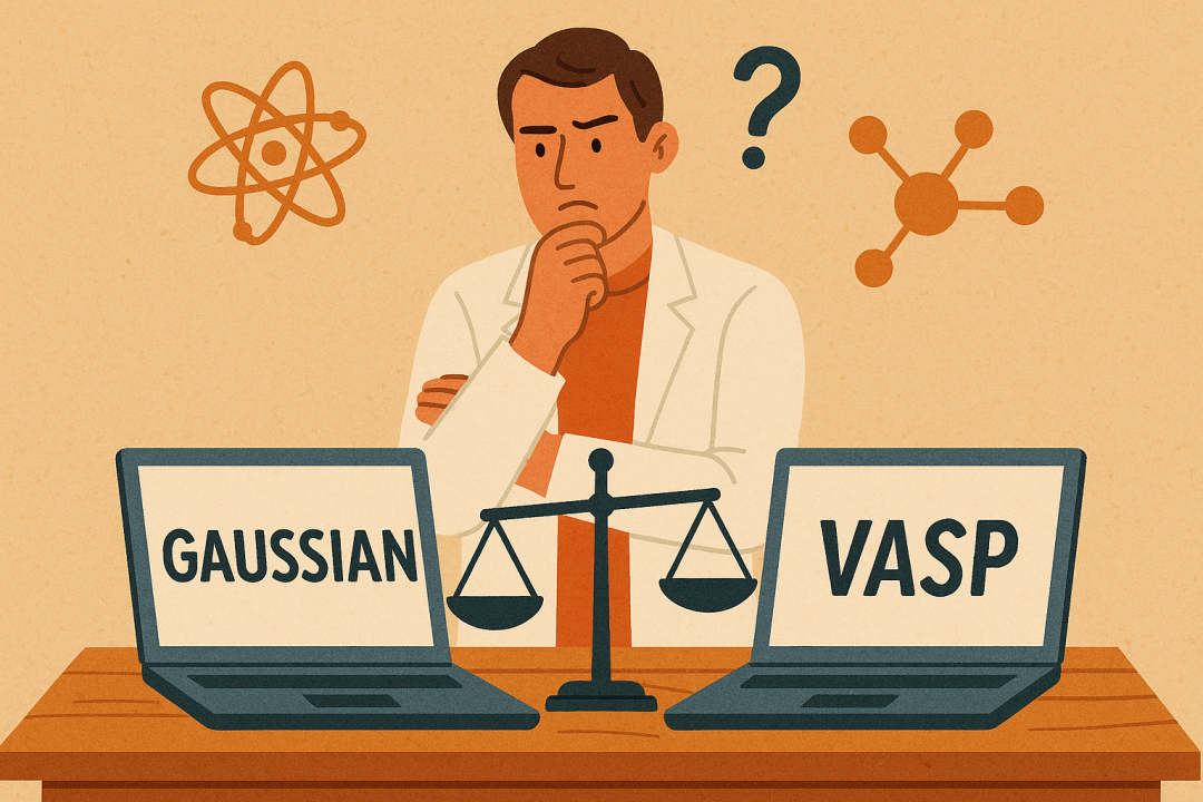 Gaussian 与 VASP，到底怎么选？