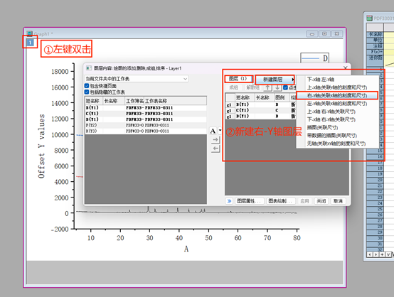XRD数据处理-Jade分析、Origin堆积图、PDF卡片导出与插入