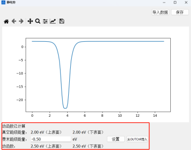 vaspview如何处理静电势？