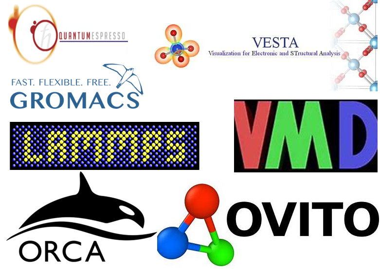 DFT+MD计算模拟软件下载、安装教程来了！QE、GROMACS、LAMMPS、VESTA、VMD、OVITO等！