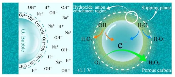 江苏大学/南开大学JACS：电极上气泡起大作用，实现无催化剂H2O2合成
