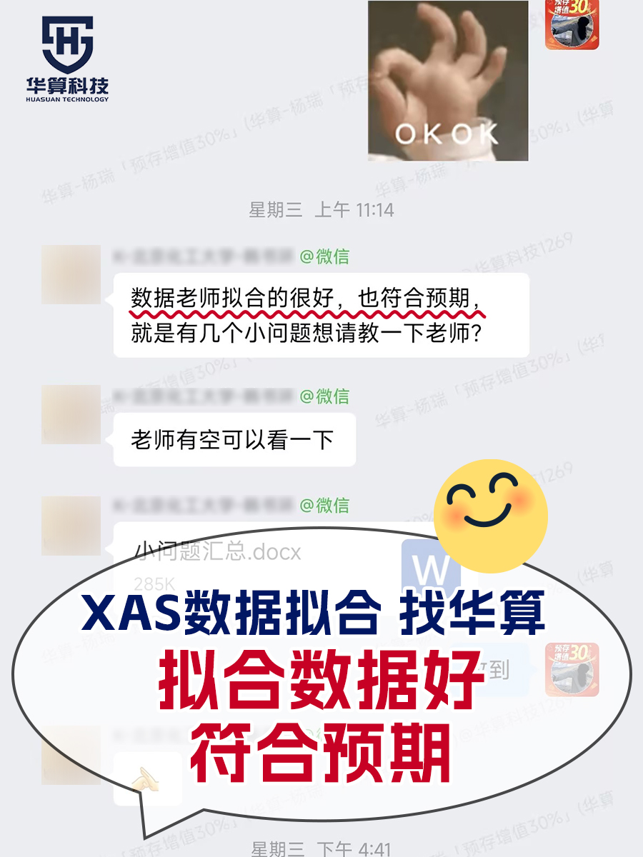 华算科技-同步辐射测试表征服务覆盖SXRD、XAFS、GIWAXS、SAXS、PDF