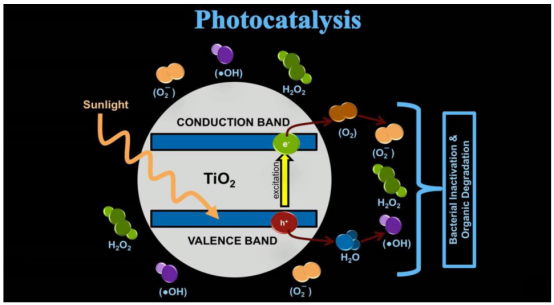 光催化（Photocatalysis）原理与应用全解析：电子-空穴对机制与环境净化实践