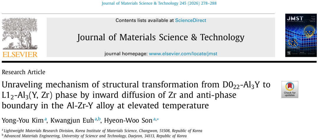 TEM案例分享： Zr元素+反相畴界二者的相互作用，利用Y元素成功构建L1₂结构