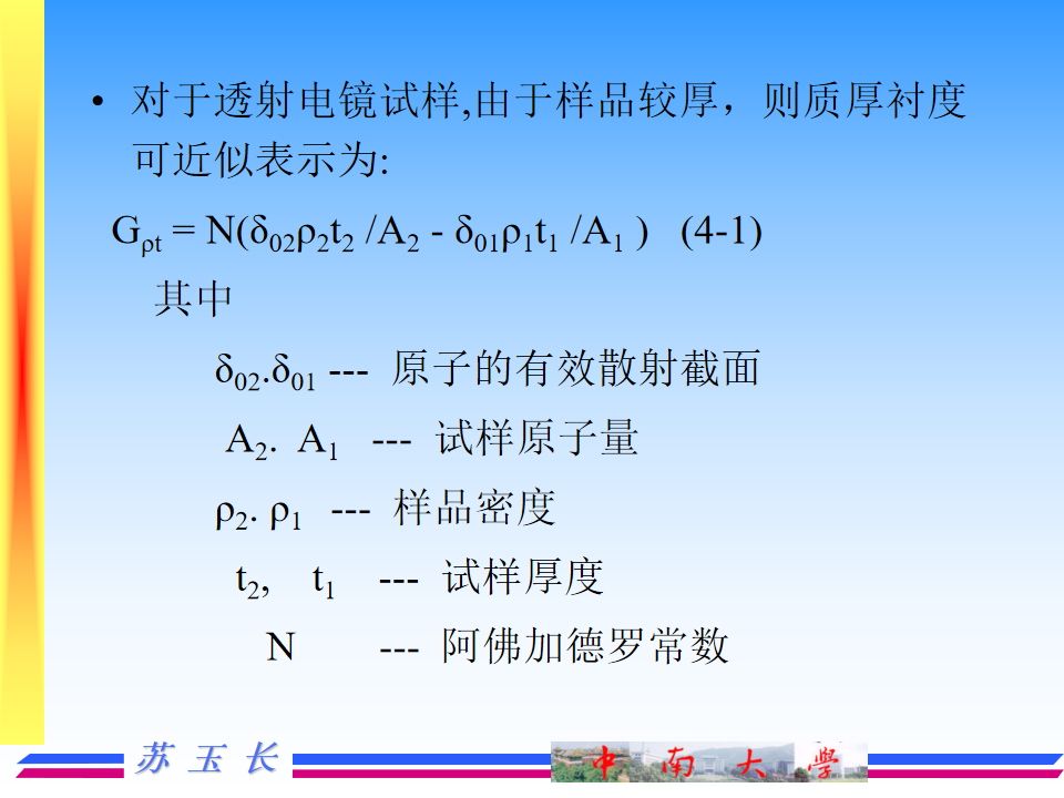 透射电镜TEM的成像原理及图像解释