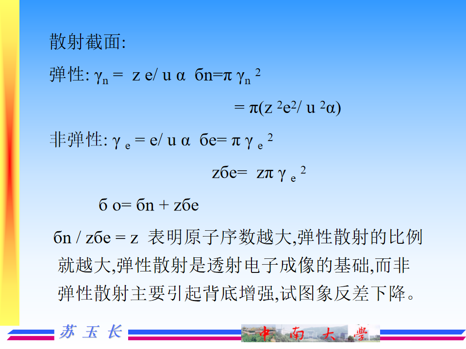 透射电镜TEM的成像原理及图像解释