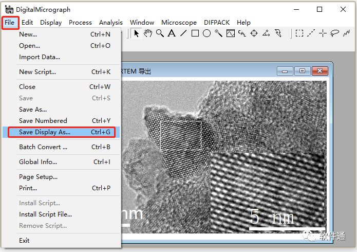 TEM图像分析丨仅需几步，搞定Digital Micrograph基本操作