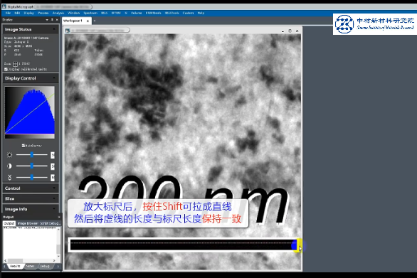 教你如何利用DM软件实现标尺校准