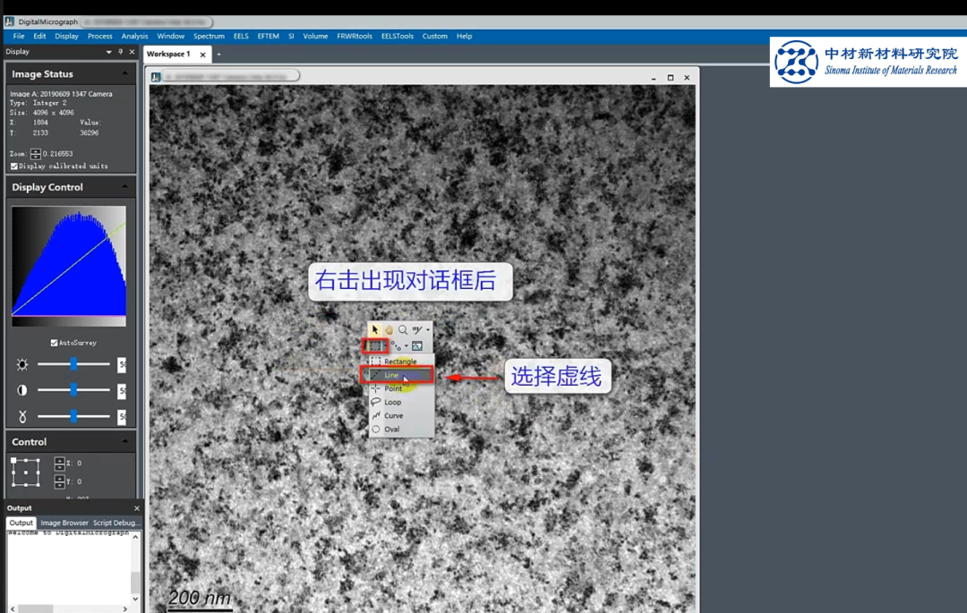 教你如何利用DM软件实现标尺校准