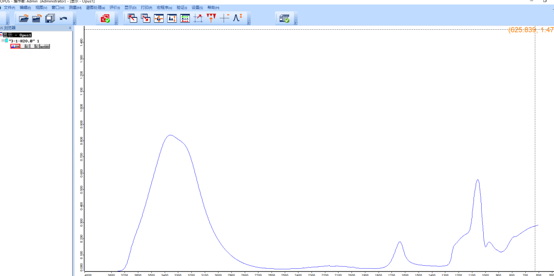 红外光谱的原理、结构以及软件分析数据示例