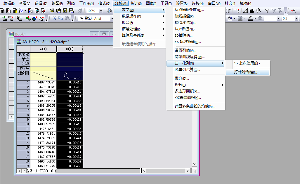 红外光谱的原理、结构以及软件分析数据示例