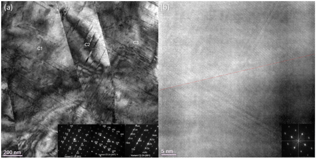 TEM文献案例分享：揭示形状记忆合金孪晶应力骤变的原子机制