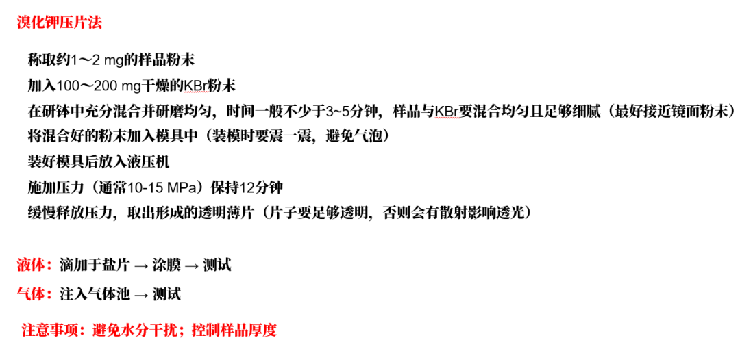 红外光谱的原理、结构以及软件分析数据示例