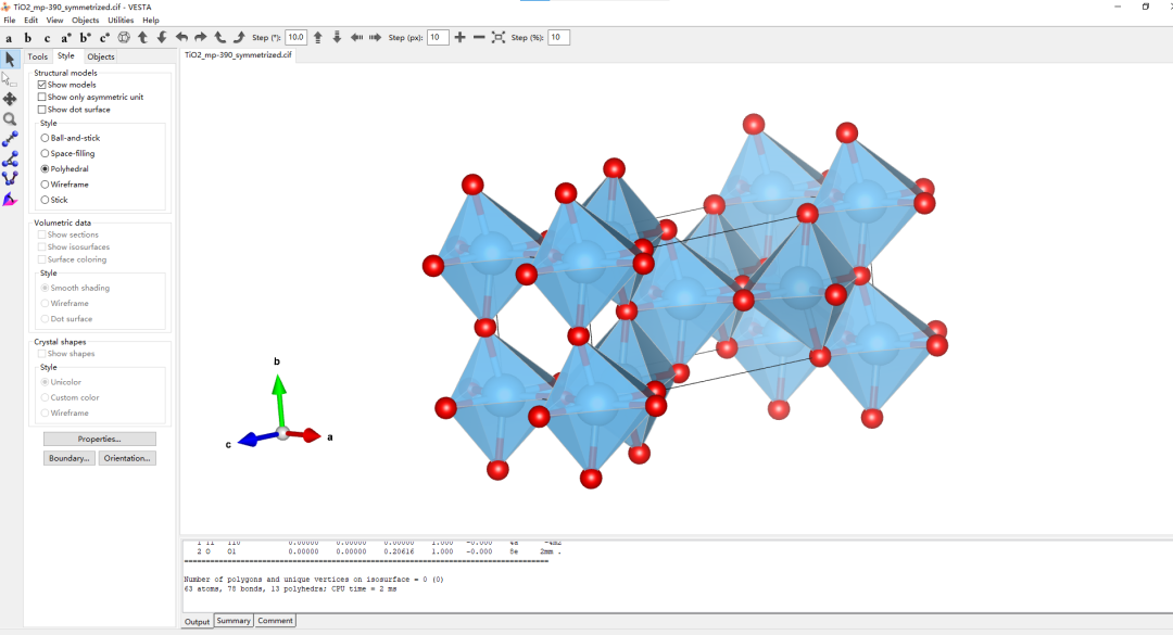如何获取材料晶体结构cif文件并用vesta画晶体结构示意图？