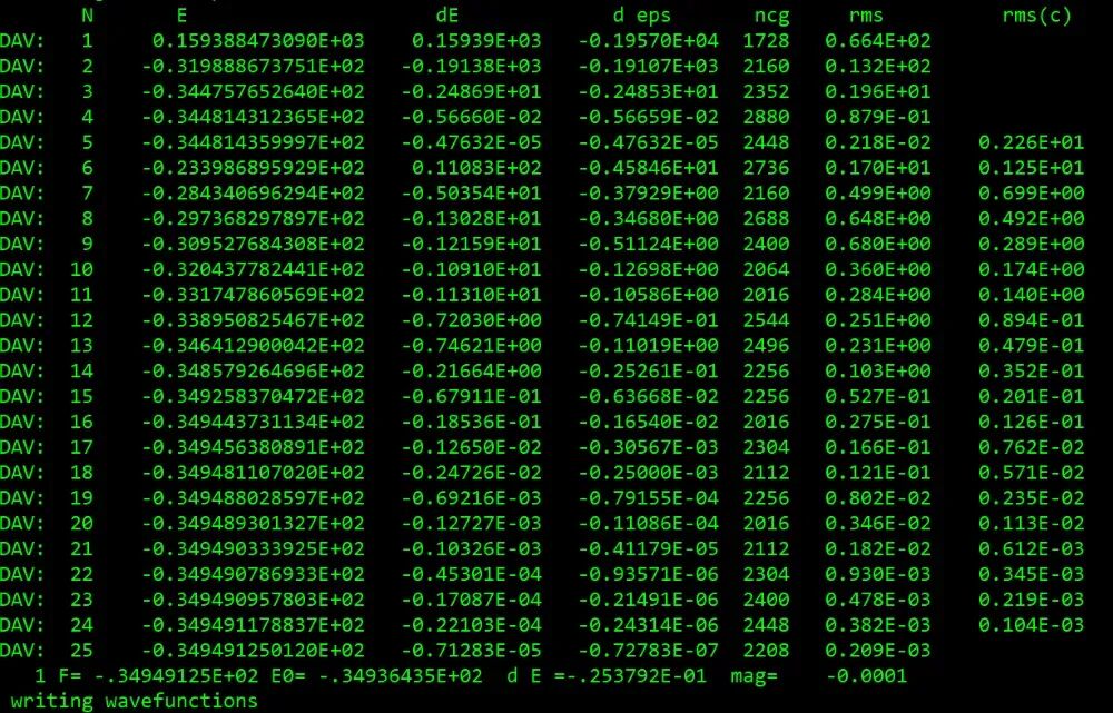 VASP教程 | VASP如何进行电荷密度计算？