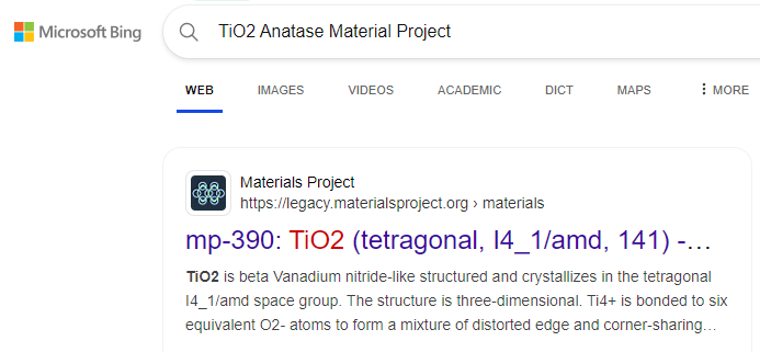 如何获取材料晶体结构cif文件并用vesta画晶体结构示意图？