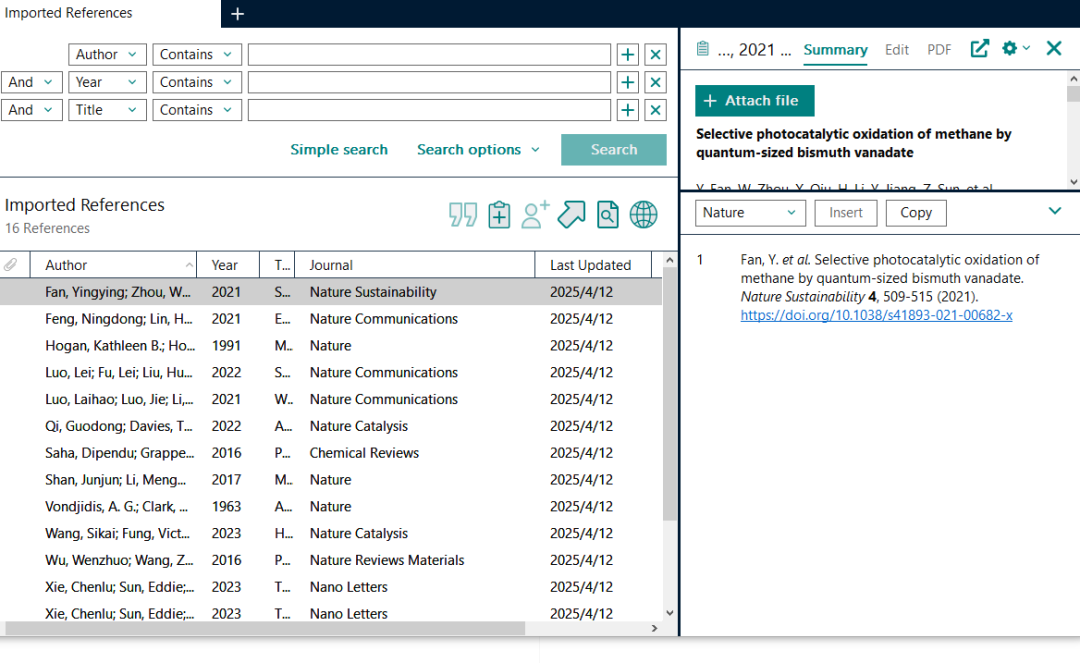 一次性批量将多篇参考文献导入EndNote