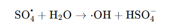 水处理中的单线态氧、羟基自由基、硫酸根自由基、超氧自由基、氯自由基的氧化能力强弱
