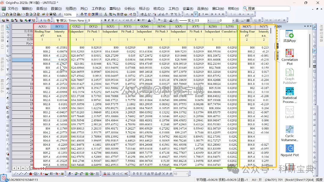 平面太局限？让XPS数据“立”起来——Origin 3D绘图详解