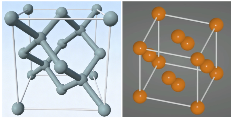 选区电子衍射（SAED）中单晶斑点与多晶环状衍射图的形成原理