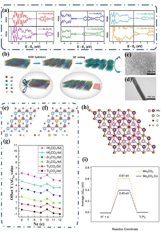 不同表面官能团（-OH/-O/-F）MXene的制备与功能化应用