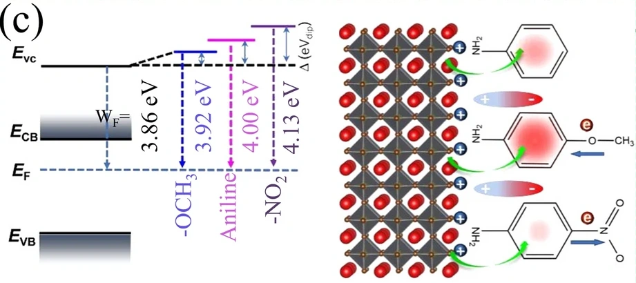 费米能级上移与下移：调控机制（掺杂 / 电场 / 光照等）及 UPS/XPS/KPFM 表征全解析