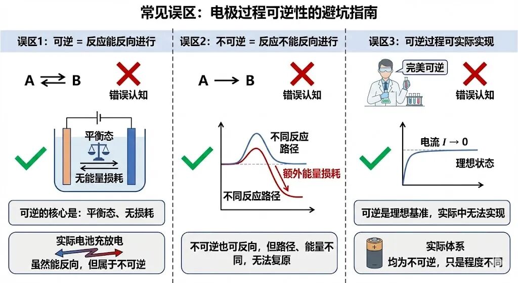 电化学中的“可逆”不是指方向,而是指“有没有损耗” - 华算科技